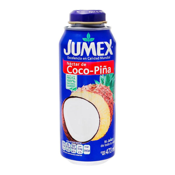 Jumex lata botella coco piã‘a 473 ml