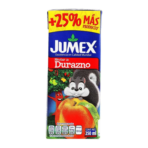 Jumex minibrick durazno 250 ml