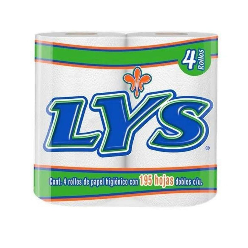 Papel higienico lys con 4+