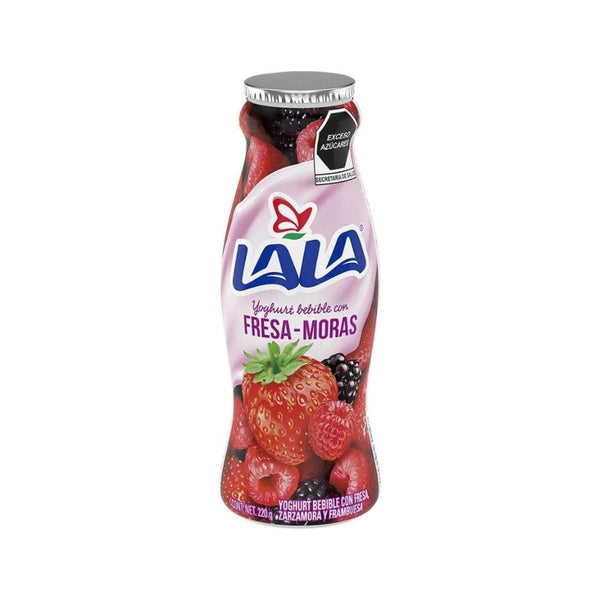 Lala yoghurt bebible fresa/moras 220 gr