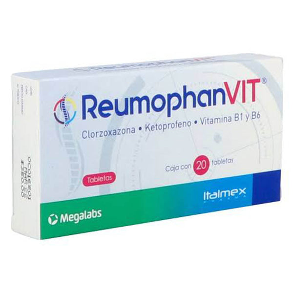 Reumophan vit 20 tabletas
