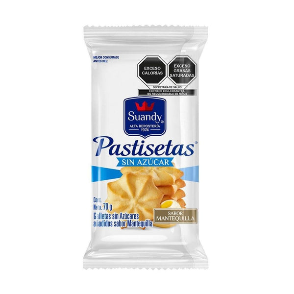 PASTISETAS SIN AZUCAR 70GRS