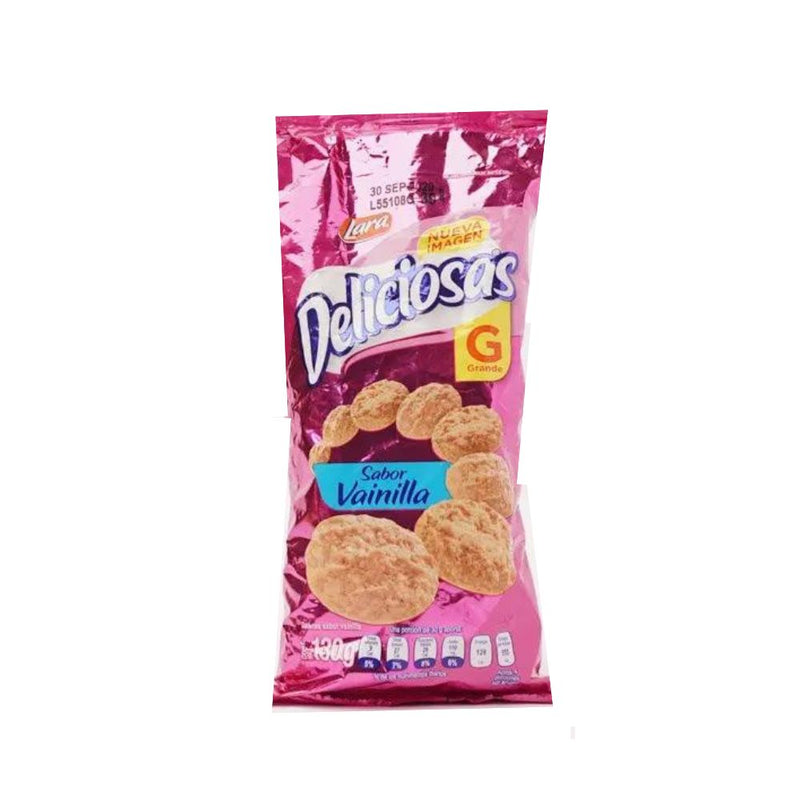 Deliciosas vainila 130 gr