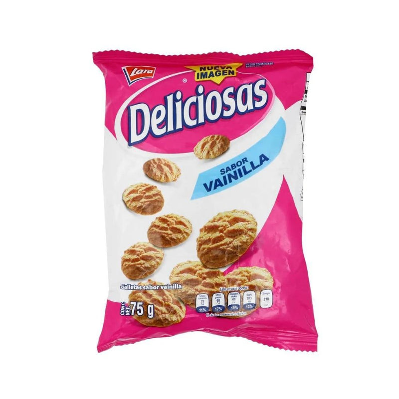 GALL DELICIOSAS VAINILLA LARA 75GR