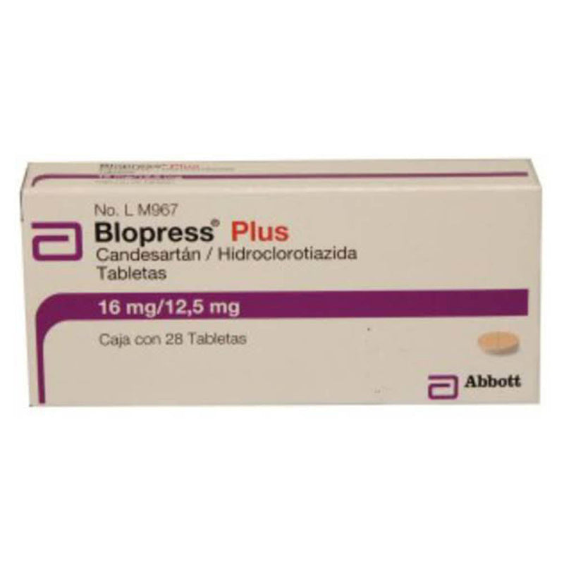 Blopres us 28 tabletas 16 mg