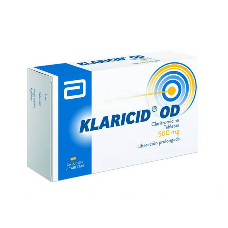 Klaricid od 7 tabletas 500mg