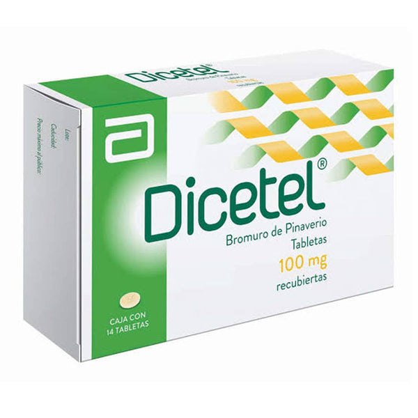 Dicetel 14 tabletas 100mg abbott