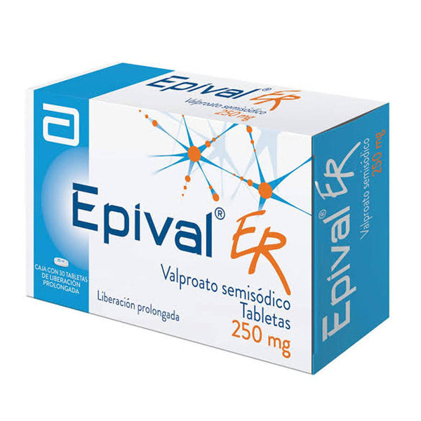 Epival er 30 tabletas 250mg