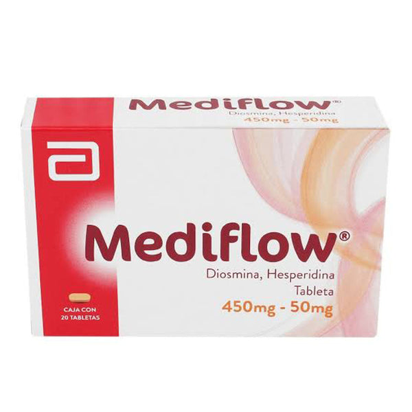 Mediflow 20 tabletas 450/50mg