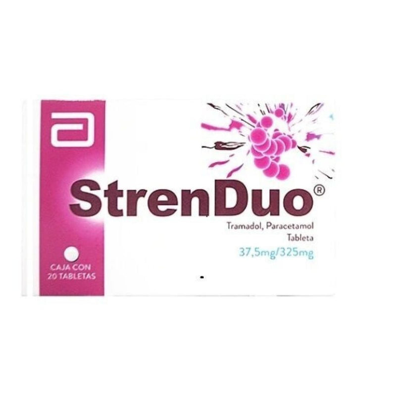 Strenduo 20 tabletas 3.5/325mg