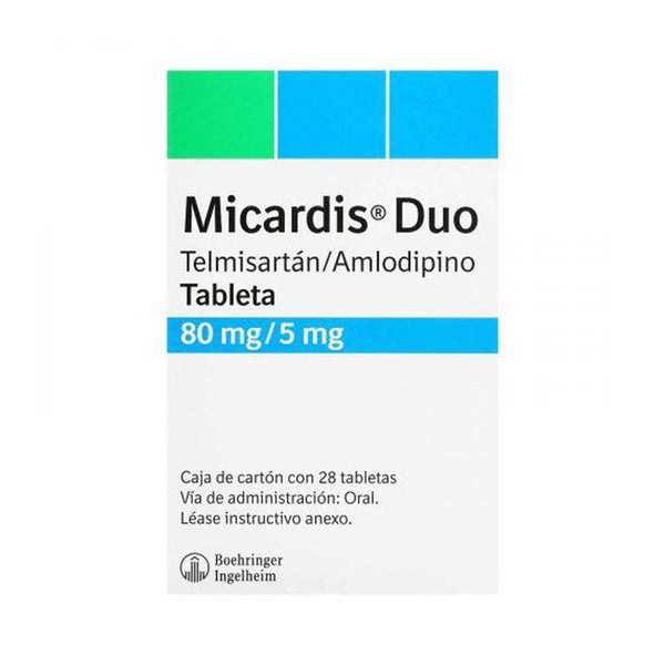 Micardis duo 28 tabletas 80/5mg