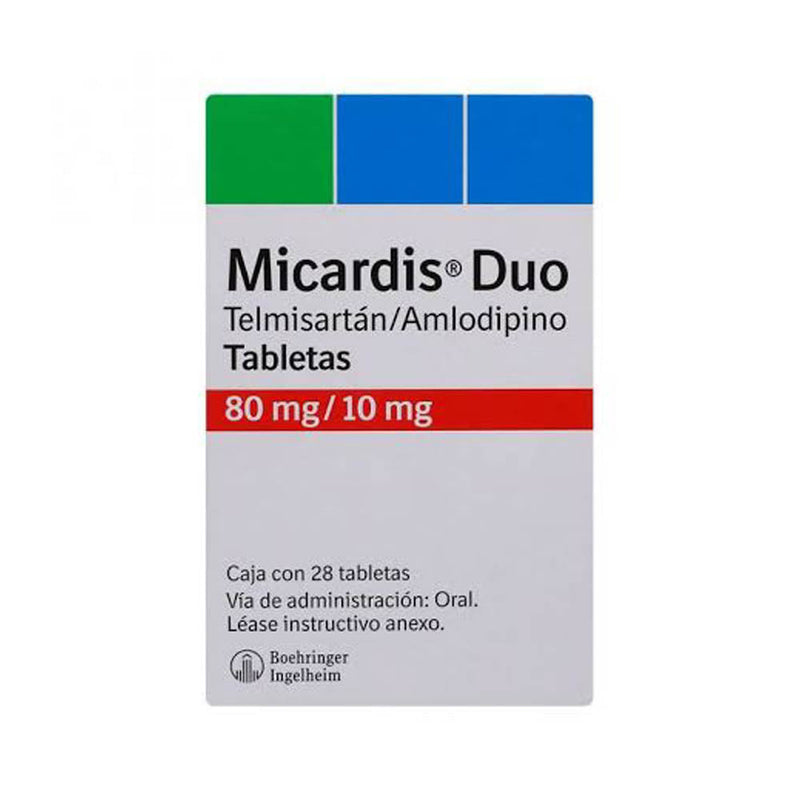 Micardis duo 28 tabletas 80/10mg
