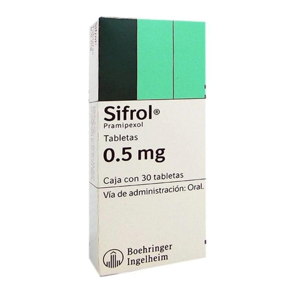 Sifrol 30 tabletas 0.5mg
