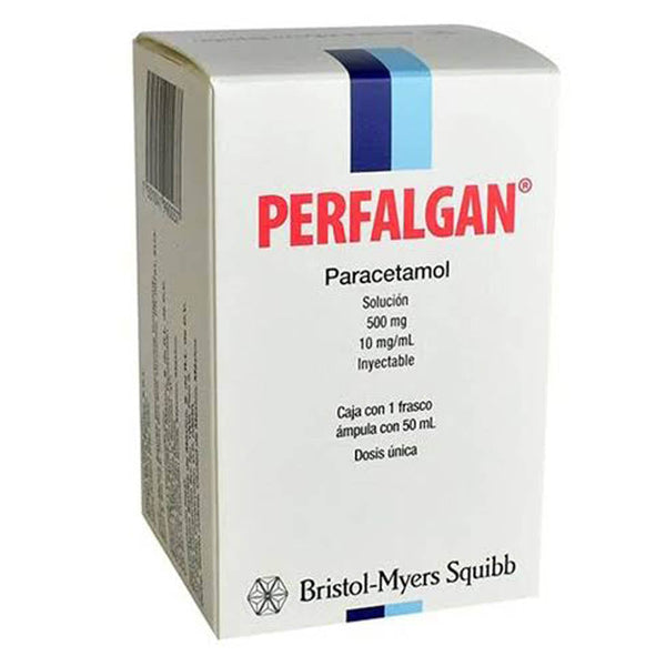 Perfalgan solucion inyectables 500mg/50ml