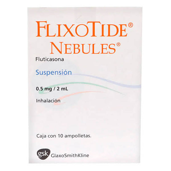Flixotide nebules 0.5mg/2ml 10