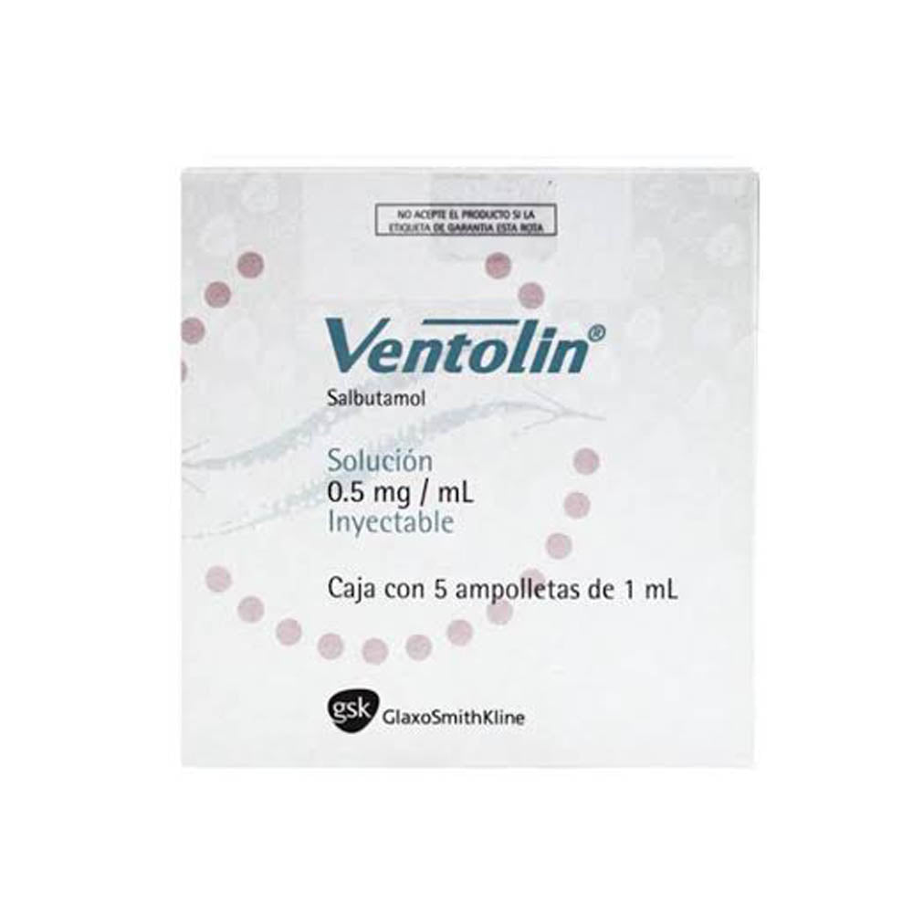 Ventolin 5 mg precio