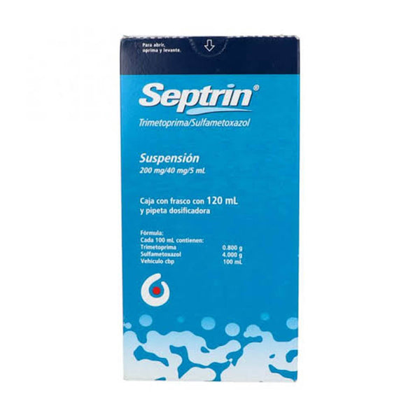 Septrin pediatrico suspension 120ml sulfametoxazol (sulfadimetiloxa)