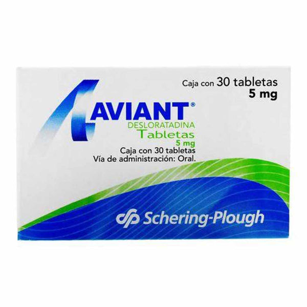 Aviant 5mg con 30 tabletas