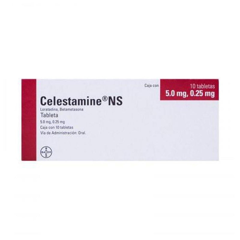 Celestamine ns 10 tabletas