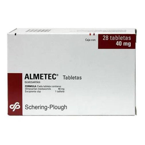 Almetec con 28 tabletas 40 mg