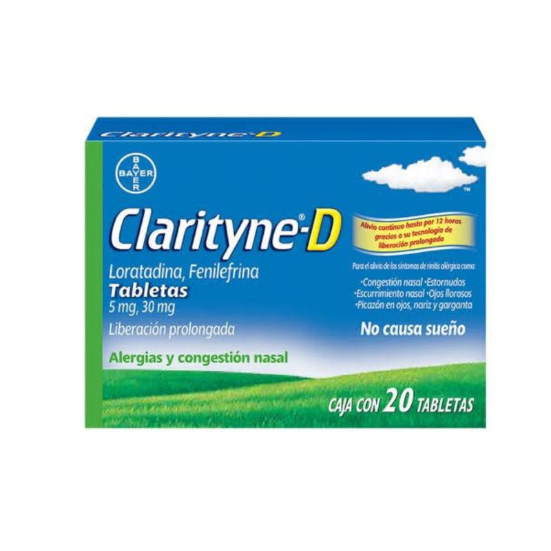 Clarityne d 20 tabletas