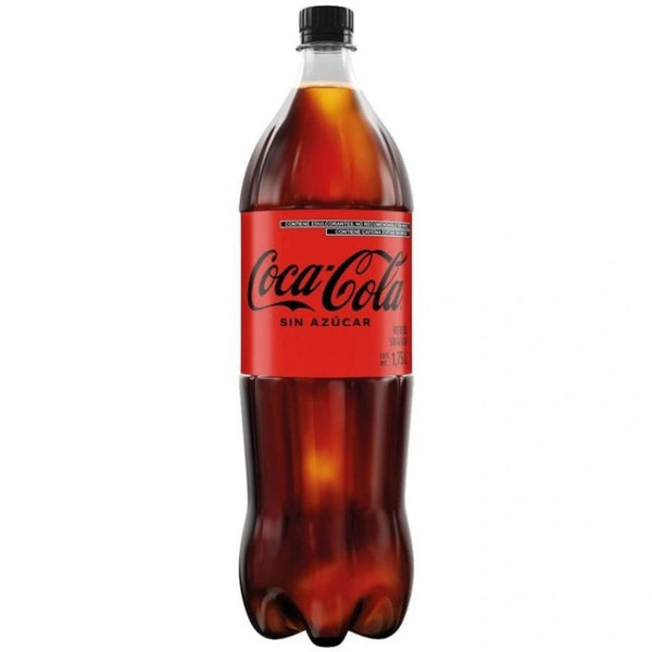 Coca cola sin azucar 1.75 ml no retornable