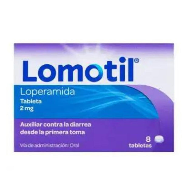 Lomotil 8 tabletas 2 mg