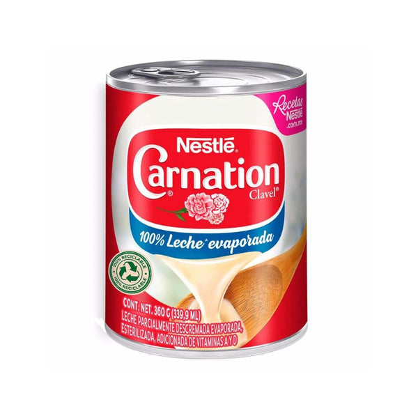 Nestle carnation leche evaporada 360 gr