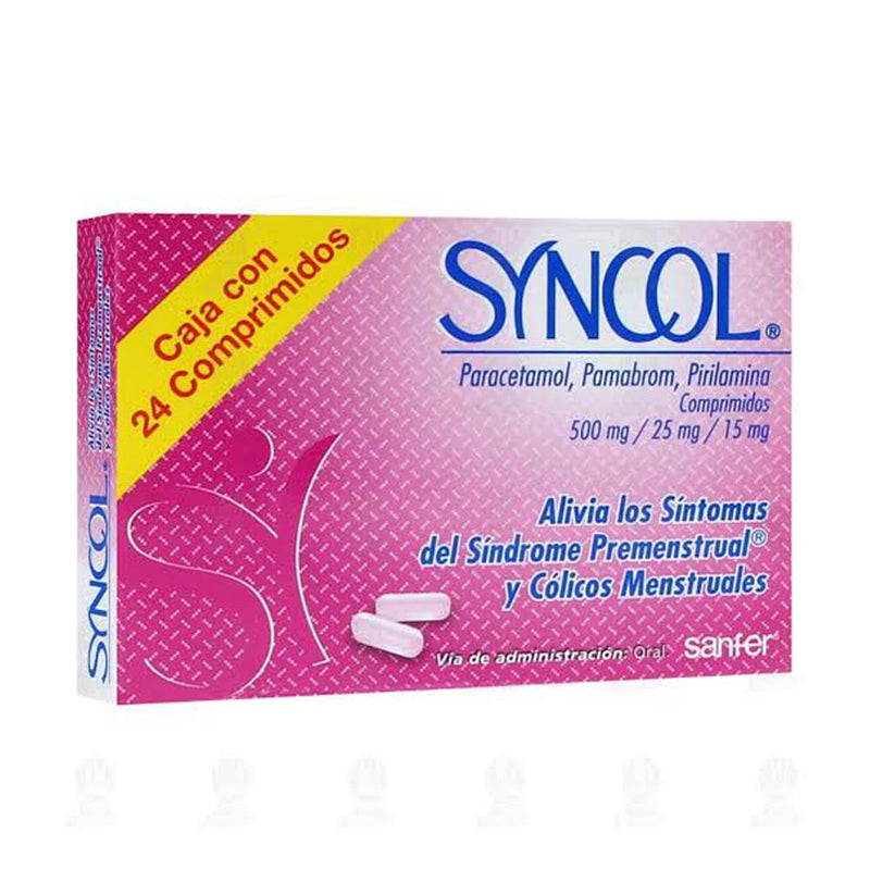 Syncol 24 comprimidos