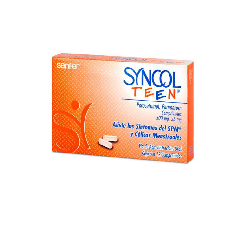 Syncol teen 12 comprimidos