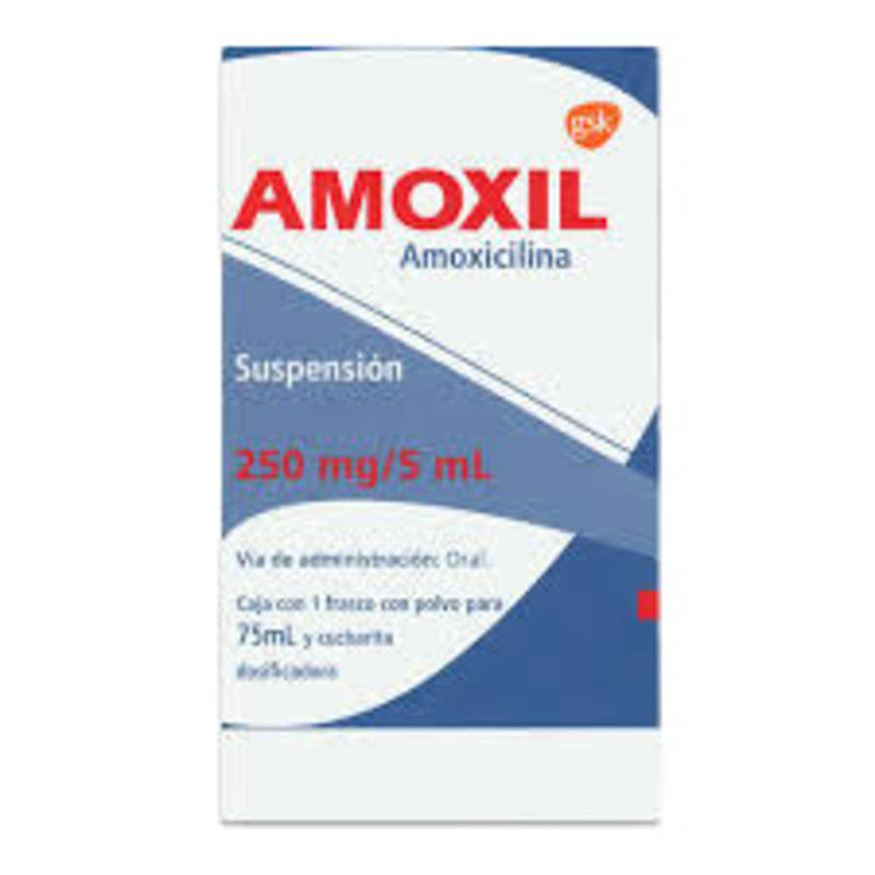 Amoxil pediatrico 250mg 75ml *a