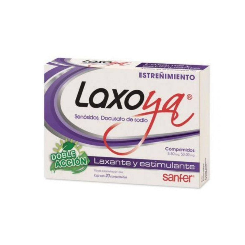 Laxoya 20 comprimidos 50mg