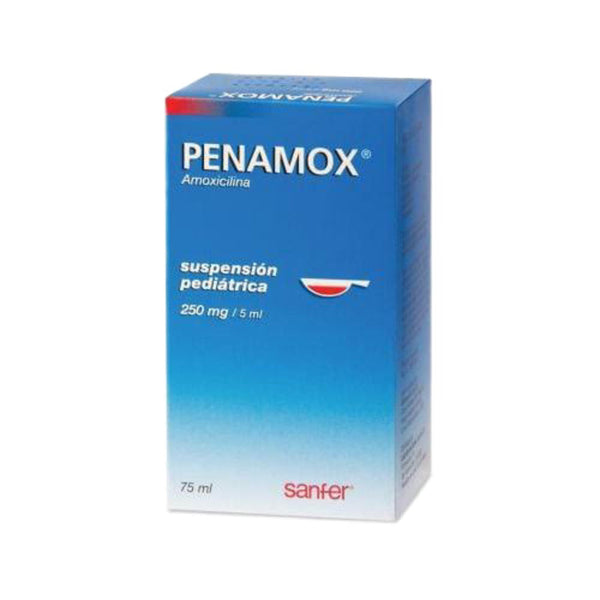 Penamox suspension pediatrico 250mg/75ml