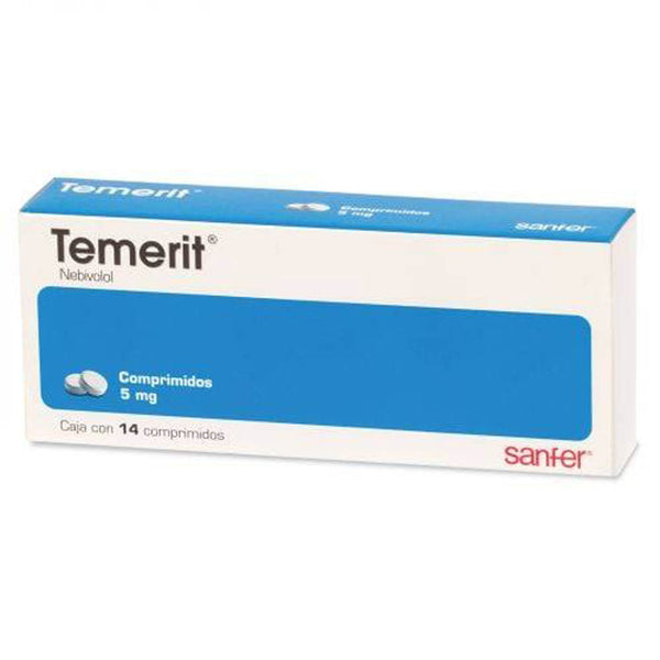 Temerit 14 comprimidos 5mg