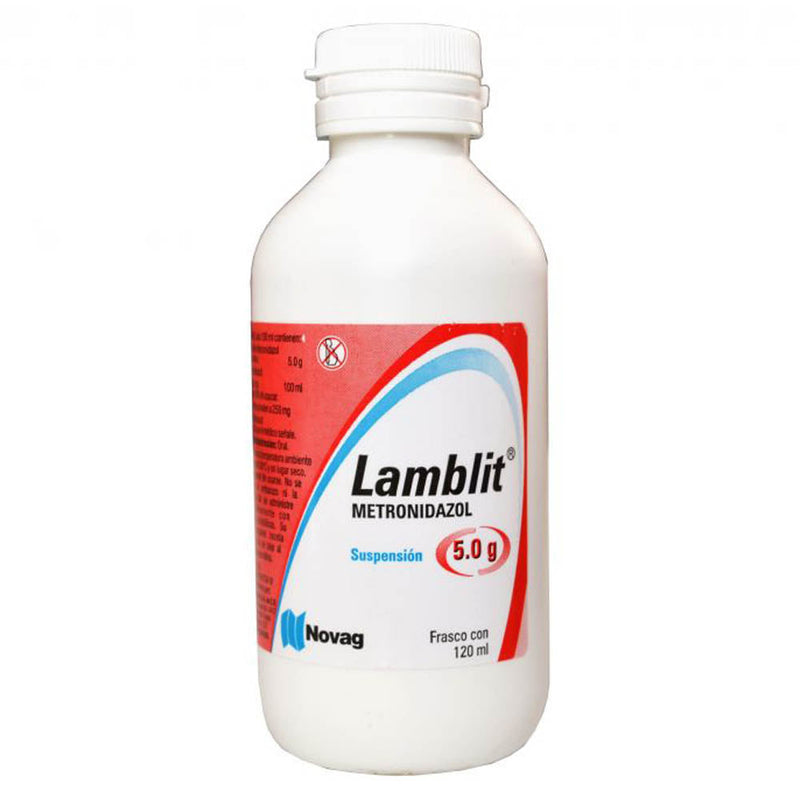 Metronidazol 250 mg./5 ml. suspension 120ml (lamblit)