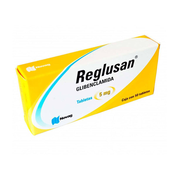 Glibenclamida 5 mg. tabletas con 50 (reglusan)