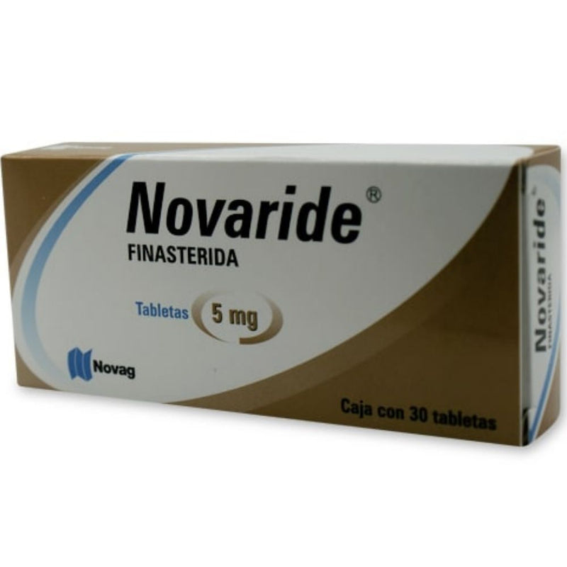 Finasterida 5 mg grageas con 30 (novaride)