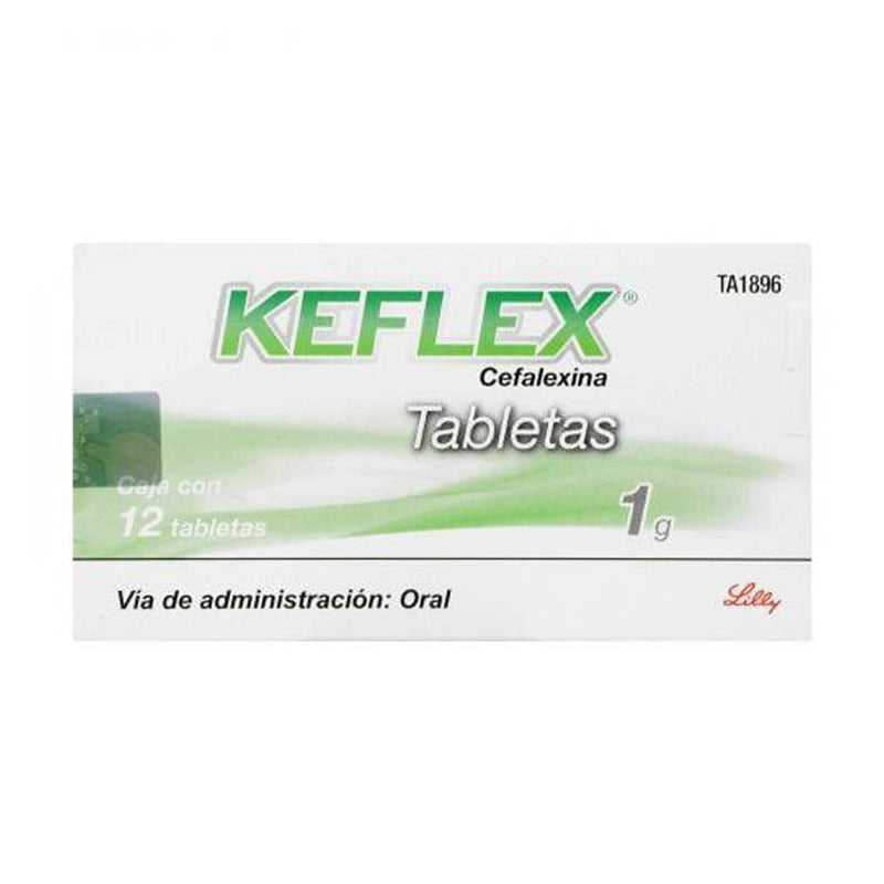 KEFLEX 12 TABS 1GR *A