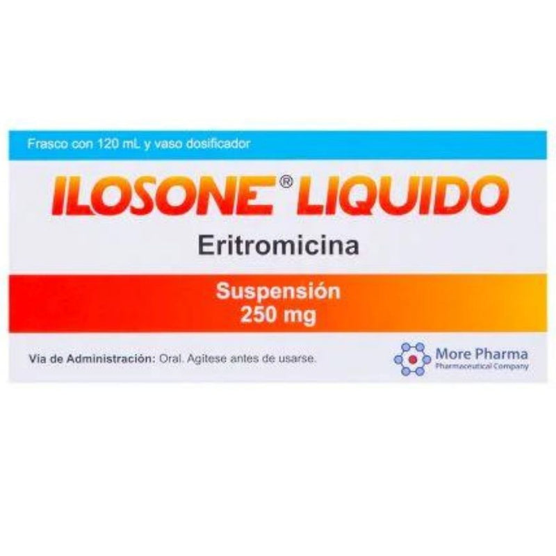 Ilosone liquido suspension 250mg 120ml