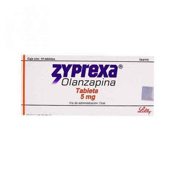 Zyprexa 14 tabletas 5 mg