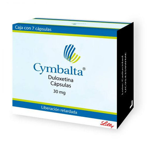 Cymbalta 7 capsulas 30mg