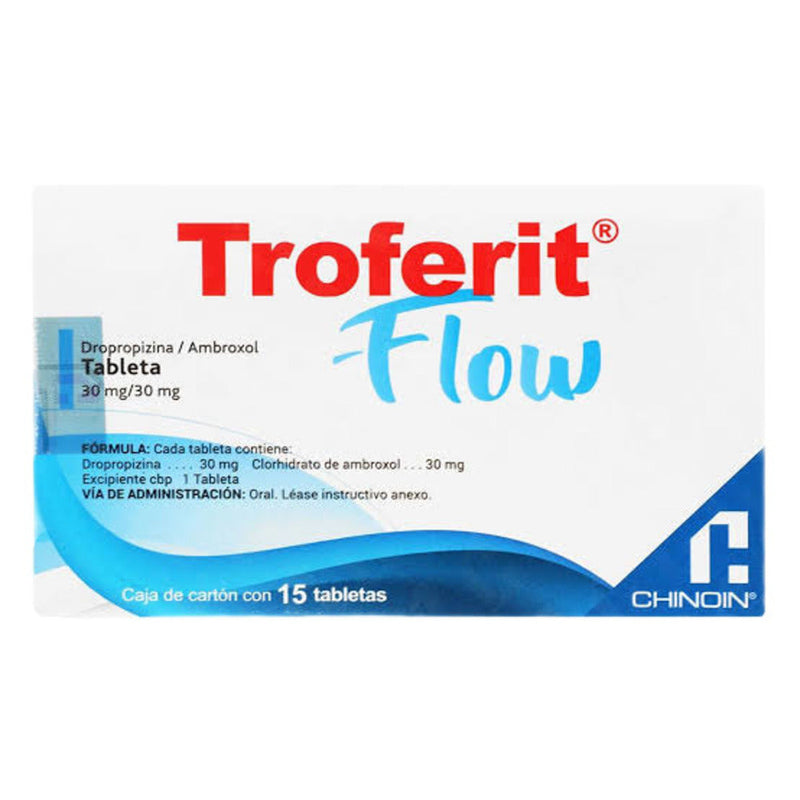 Troferit flow 15 tabletas 300mg
