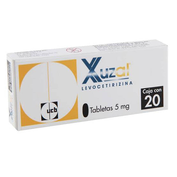 Xuzal 20 tabletas 5mg