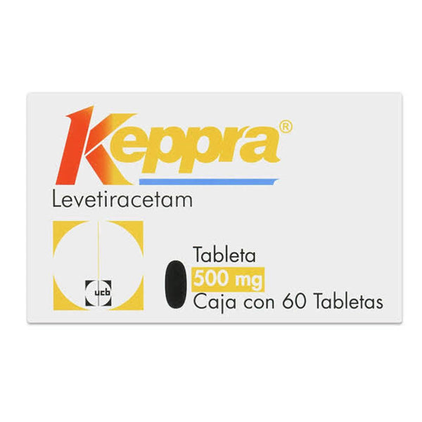 Keppra 60 tabletas 500 mg