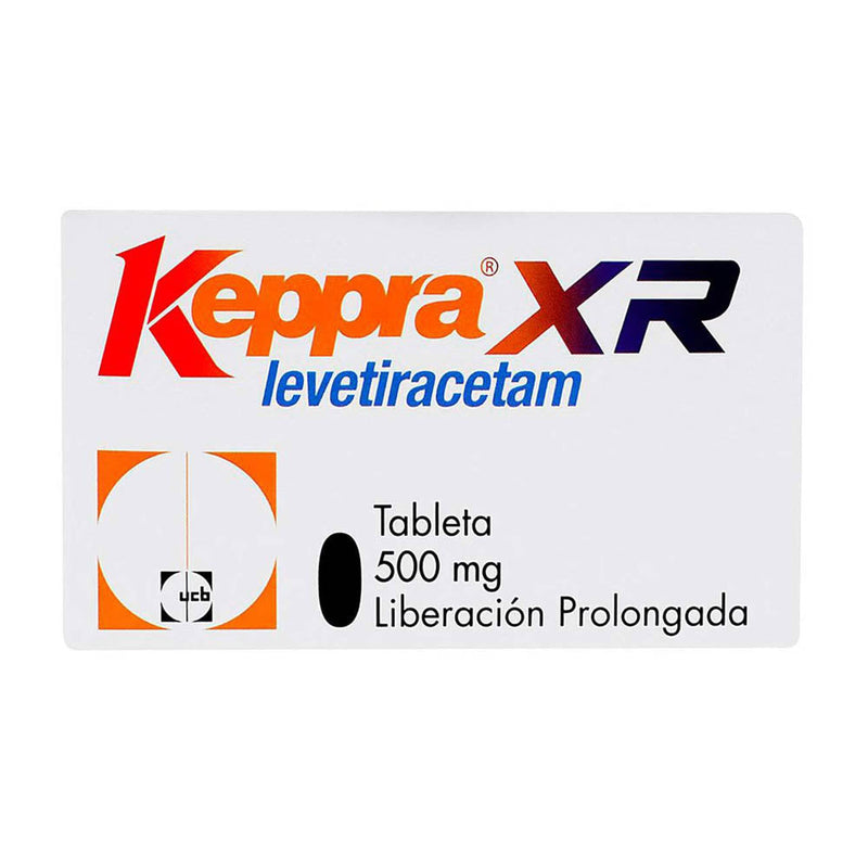 Keppra xr 60 tabletas 500mg