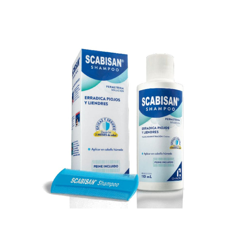 Scabisan shampoo 110ml lindano