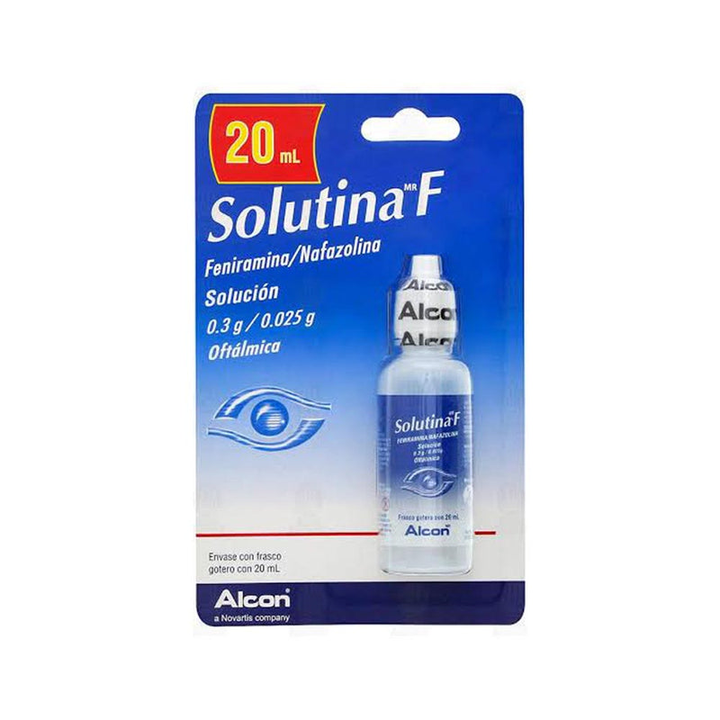 Solucionutina "f" blister solucion 20 ml