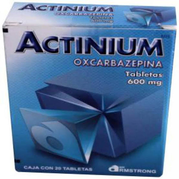 Actinium 20 tabletas 600mg