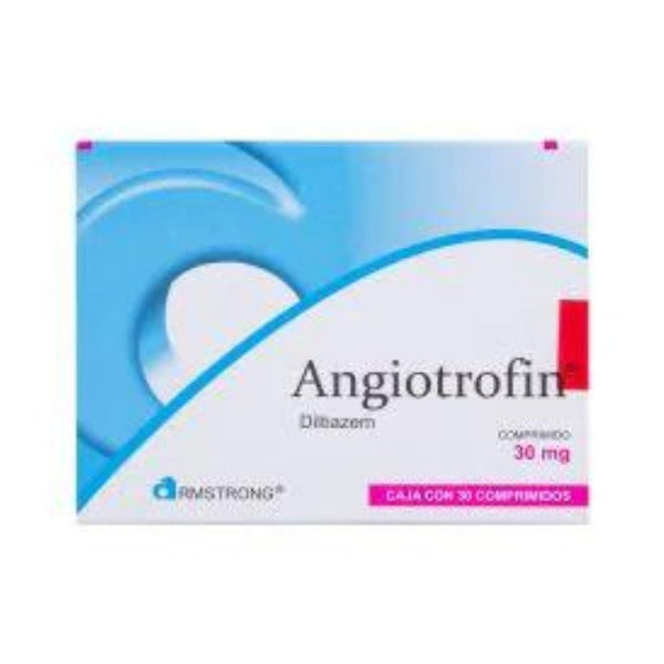 Angiotrofin 30 comprimidos 30mg diltiazem