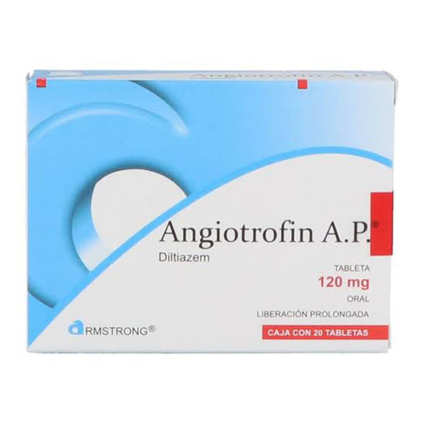 Angiotrofin "ap" 20 tabletas 120mg
